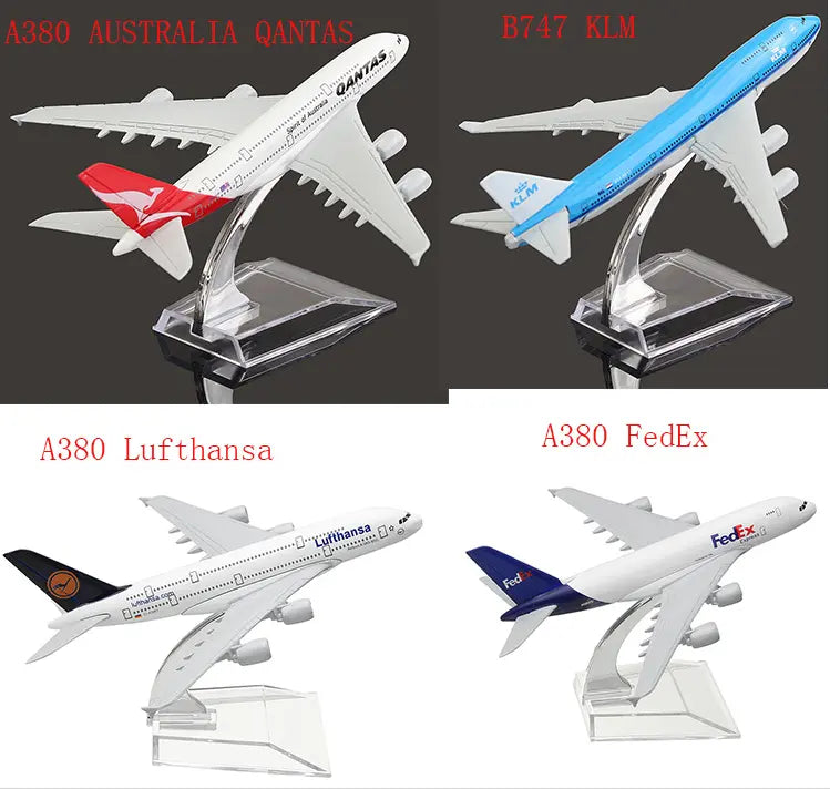 Civil Aviation Aircraft Model Alloy International Airbus Model Simulation Office Aircraft Model Decoration beldemo5-toys2