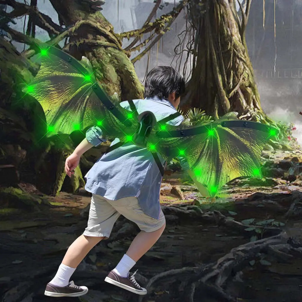 Dinosaur Wings Electric Butterfly Wings Children Luminous beldemo5-toys2
