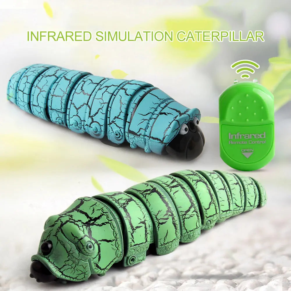 Infrared Remote Control Insect Worm Simulation RC Animal Toys Trick Novelty Jokes Prank For Kids RC Toys beldemo5-toys2