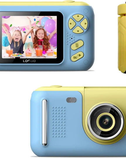 Kids Camera, Children Digital Selfie Camera For 3-12 Year Old Girls Boys With 20MP Photo Resolution, 1080P HD Video Camera With 32GB SD Card And Selfie Stick beldemo5-toys2
