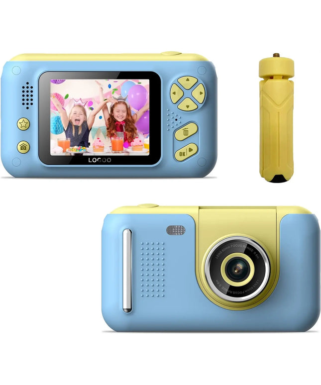 Kids Camera, Children Digital Selfie Camera For 3-12 Year Old Girls Boys With 20MP Photo Resolution, 1080P HD Video Camera With 32GB SD Card And Selfie Stick beldemo5-toys2