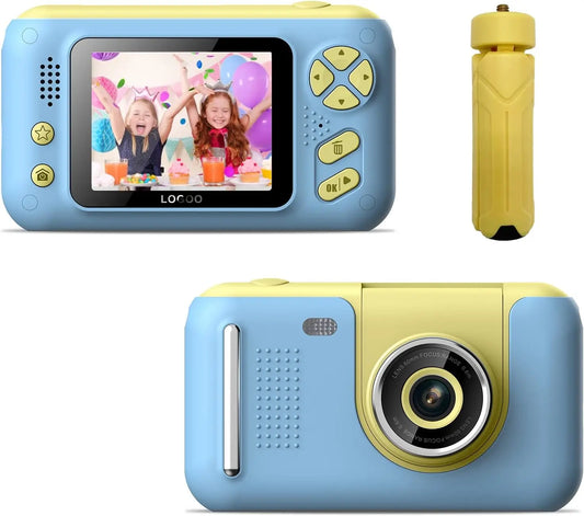 Kids Camera, Children Digital Selfie Camera For 3-12 Year Old Girls Boys With 20MP Photo Resolution, 1080P HD Video Camera With 32GB SD Card And Selfie Stick beldemo5-toys2