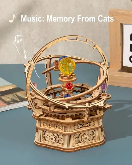 Robotime Rokr Music Box 3D Wooden Puzzle Building Kits Game Assembly Model Toys for Children Kids Birthday Christmas Gifts AMK51 beldemo5-toys2