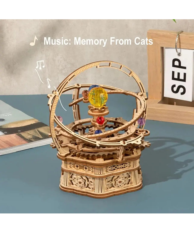 Robotime Rokr Music Box 3D Wooden Puzzle Building Kits Game Assembly Model Toys for Children Kids Birthday Christmas Gifts AMK51 beldemo5-toys2