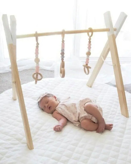 Wooden Baby Infant Fitness Frame Decorative Toys beldemo5-toys2