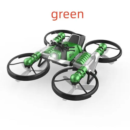 WiFi FPV RC Drone Motorcycle 2 in 1 Foldable Helicopter Camera 0.3MP Altitude Hold RC Quadcopter Motorcycle Drone 2 in 1 Dron beldemo5-toys2