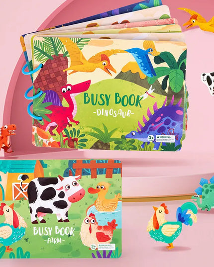 Children's Busy Book Educational Toys Repeated Paste beldemo5-toys2