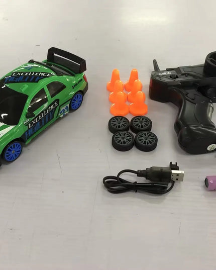 2.4G Drift Rc Car 4WD RC Drift Car Toy Remote Control GTR Model AE86 Vehicle Car RC Racing Car Toy For Children Christmas Gifts beldemo5-toys2