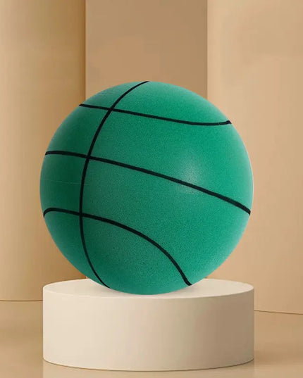 Silent High Density Foam Sports Ball Indoor Mute Basketball Soft Elastic Ball Children Sports Toy Games beldemo5-toys2