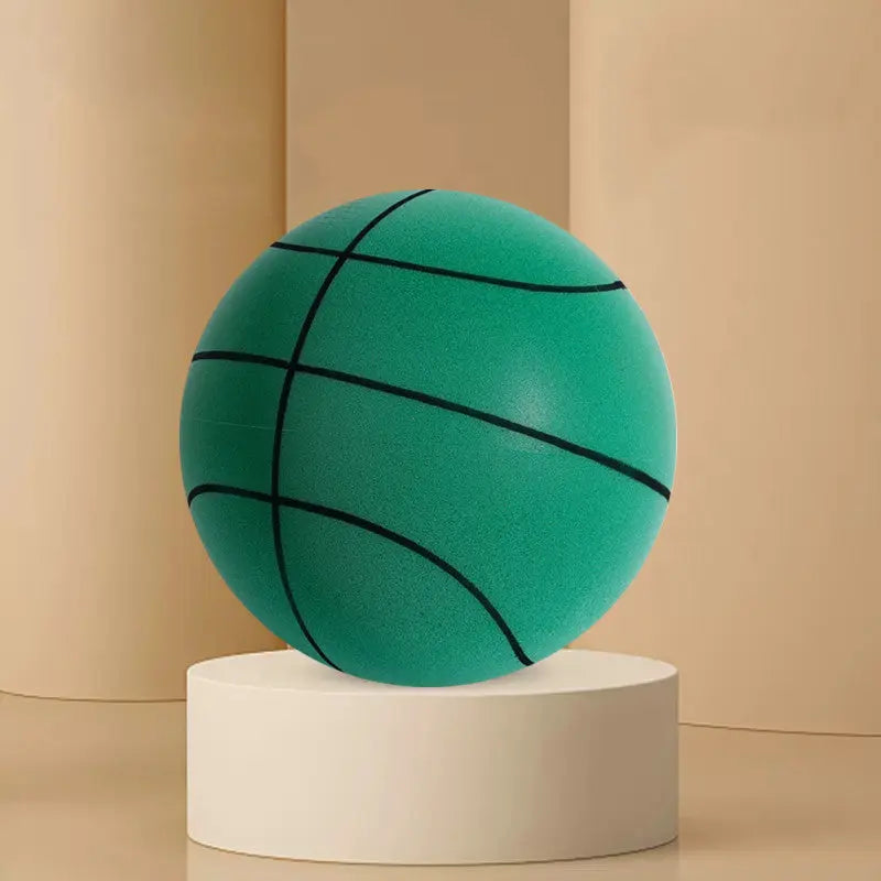 Silent High Density Foam Sports Ball Indoor Mute Basketball Soft Elastic Ball Children Sports Toy Games beldemo5-toys2