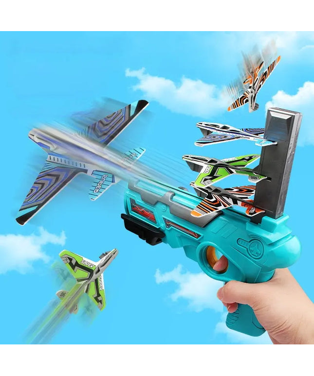 Children's Outdoor Boy Toys Hand Throwing Spin Glider Model Launcher beldemo5-toys2