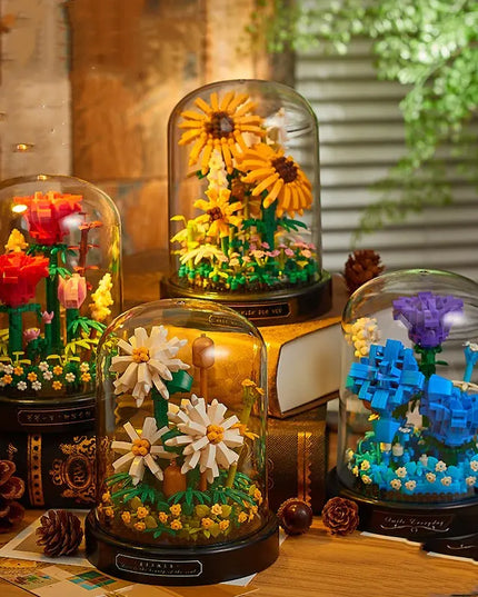 Small Particle Assembly Rose Decoration Toys beldemo5-toys2