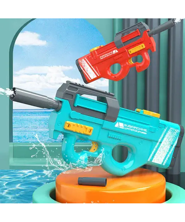 New P90 Electric Water Gun High-Tech Kids Toys Outdoor Beach Pool Large Capacity Summer Gel Blasting Water Gun For Adults beldemo5-toys2
