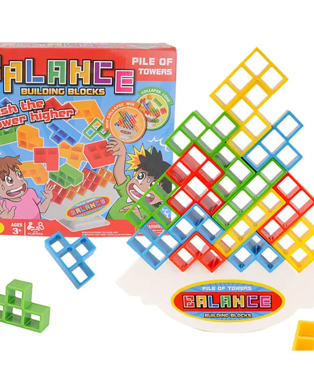 Balance Stacking Board Games Kids Adults Tower Block Toys For Family Parties Travel Games Boys Girls Puzzle Buliding Blocks Toy beldemo5-toys2
