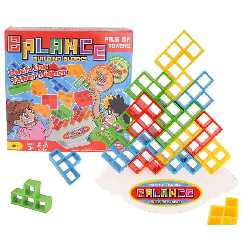 Balance Stacking Board Games Kids Adults Tower Block Toys For Family Parties Travel Games Boys Girls Puzzle Buliding Blocks Toy beldemo5-toys2