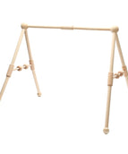 Wooden round fitness rack