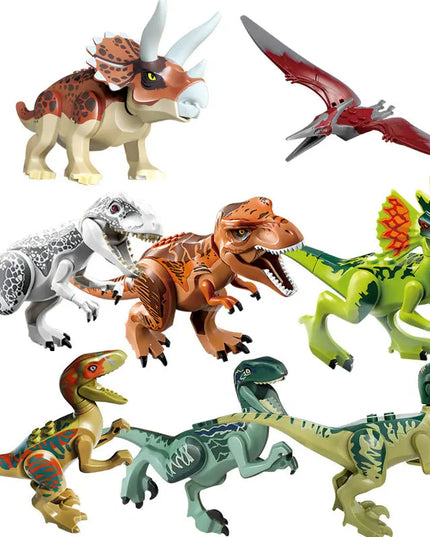Building Blocks Mini Dinosaur Bricks Figures Kids Toys For Children beldemo5-toys2