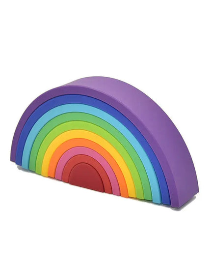 Silicone Stacking Educational Toys Infant Educational Toys Infant Educational Building Block Toys Bells toys