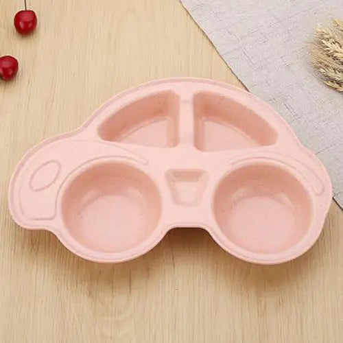Wheat meal plate Bells toys