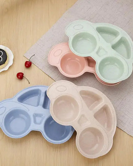 Wheat meal plate Bells toys