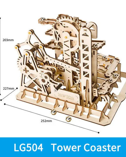 3D DIY Wooden Puzzle Roller Coaster Children's Toys beldemo5-toys2