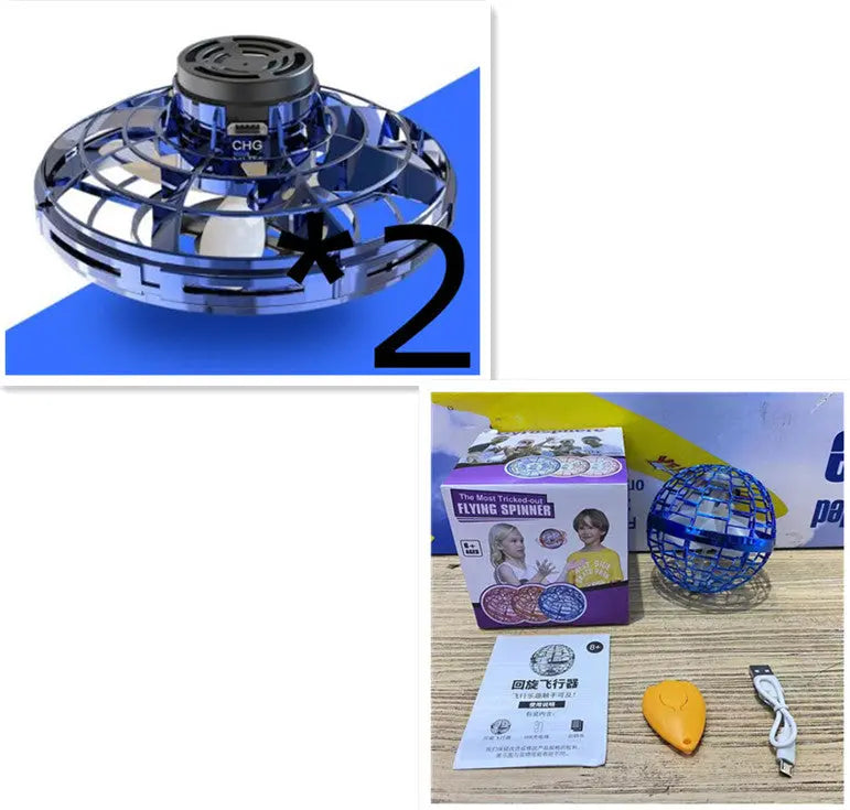 Rotating Flying GyroAircraft Induction Drone Toy beldemo5-toys2