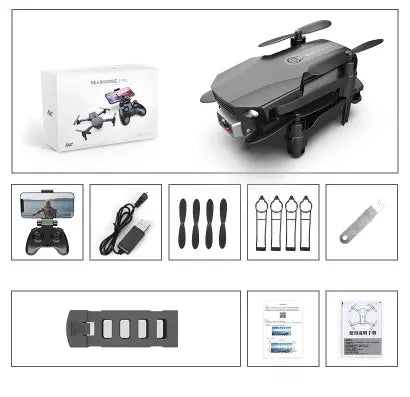 Folding Drone HD 4K Aerial Photography Mini Quadcopter Toy RC Airplane beldemo5-toys2