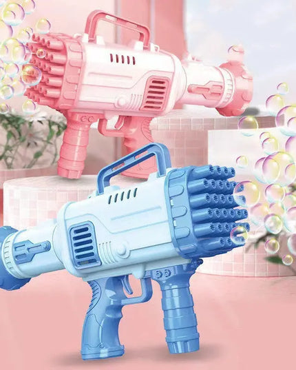 32 Holes Bazooka Bubble Machine Electric Children's Toy Gatling Bubble Gun Automatic Porous beldemo5-toys2