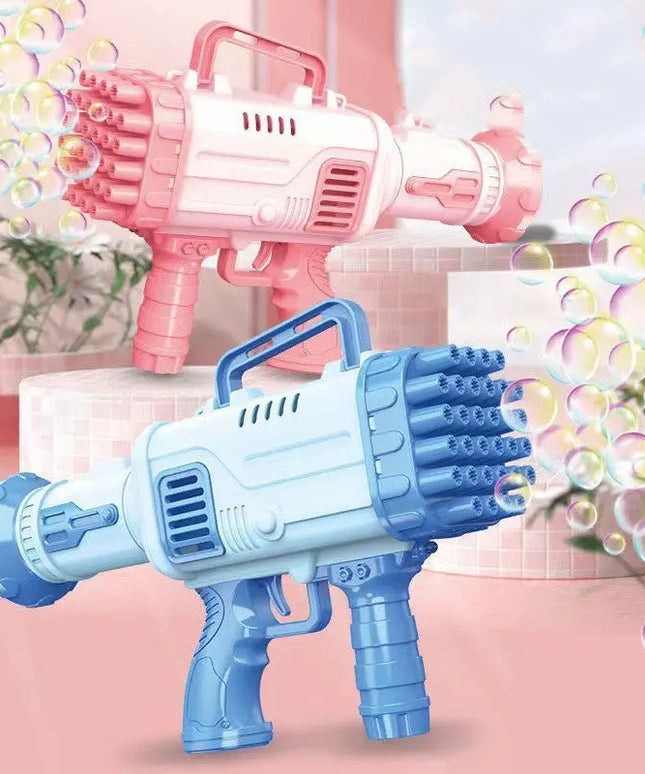 32 Holes Bazooka Bubble Machine Electric Children's Toy Gatling Bubble Gun Automatic Porous beldemo5-toys2
