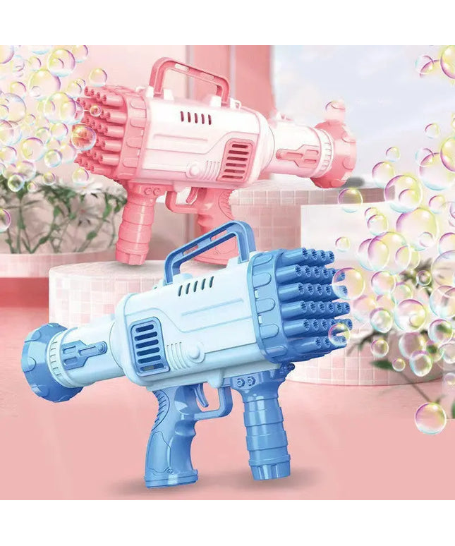 32 Holes Bazooka Bubble Machine Electric Children's Toy Gatling Bubble Gun Automatic Porous beldemo5-toys2