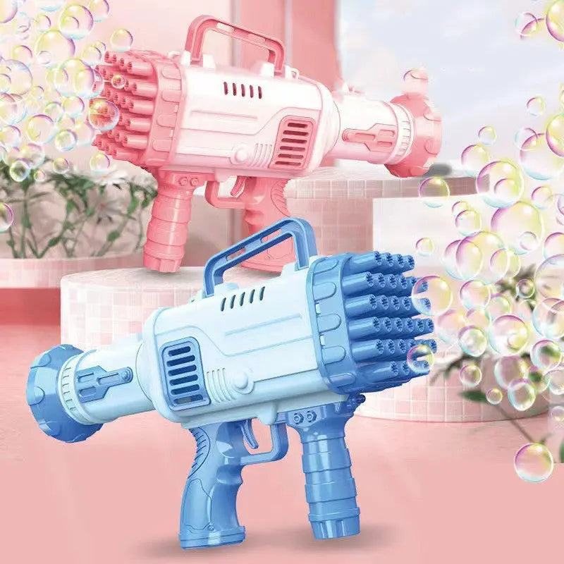 32 Holes Bazooka Bubble Machine Electric Children's Toy Gatling Bubble Gun Automatic Porous beldemo5-toys2