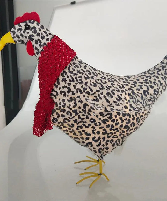 Chicken With Scarf Holiday Decoration beldemo5-toys2