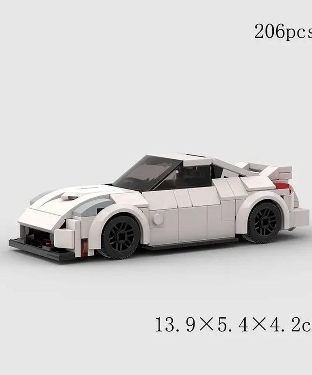Children's Toy Car Racing Model Building Blocks Compatible With Small Particles Puzzle DIY beldemo5-toys2