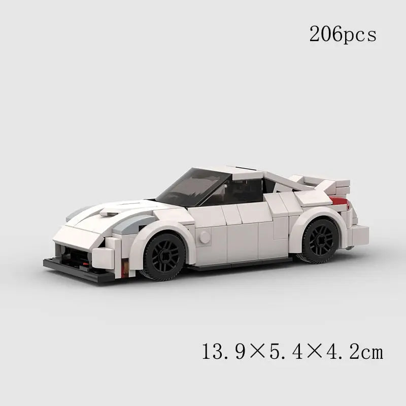 Children's Toy Car Racing Model Building Blocks Compatible With Small Particles Puzzle DIY beldemo5-toys2