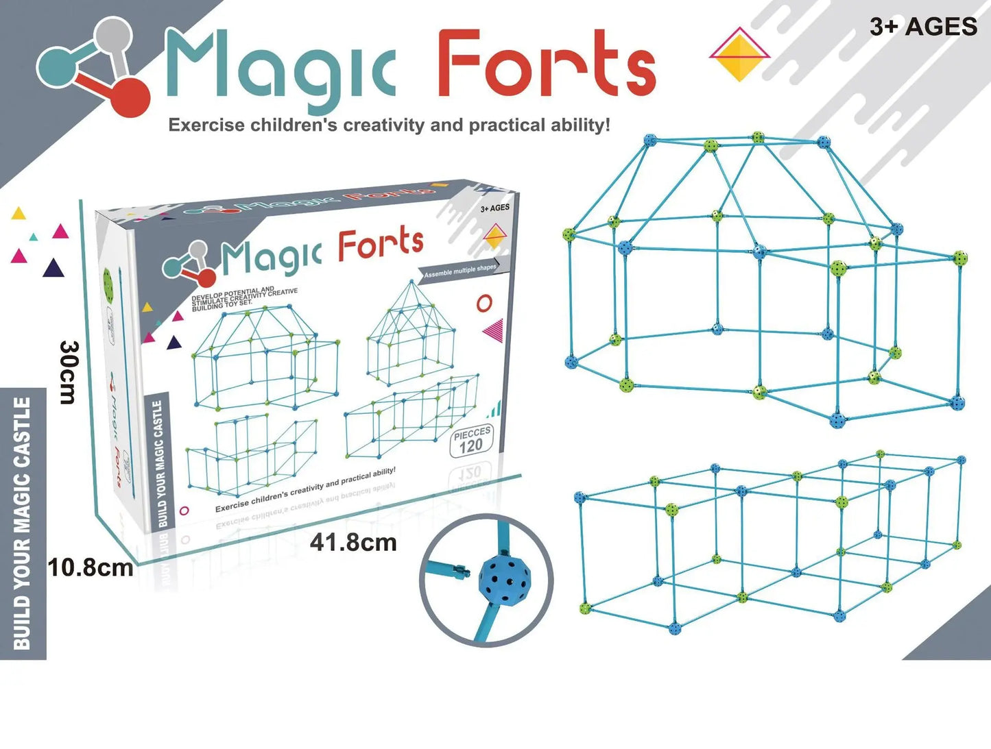 Indoor And Outdoor Diy Tent Children Assembling Toys beldemo5-toys2