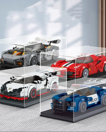 Building MOC Building Blocks Supercar Racing Models beldemo5-toys2