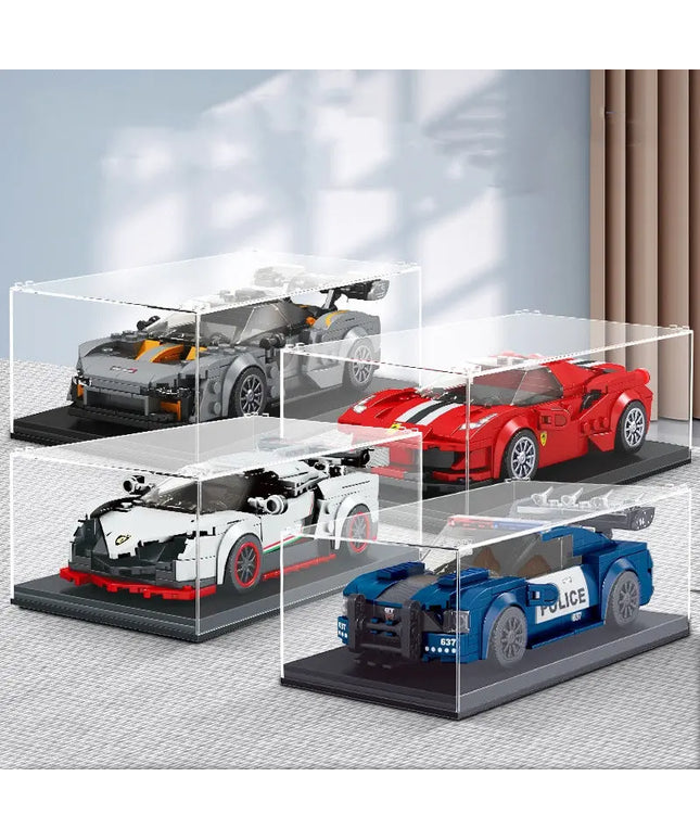Building MOC Building Blocks Supercar Racing Models beldemo5-toys2