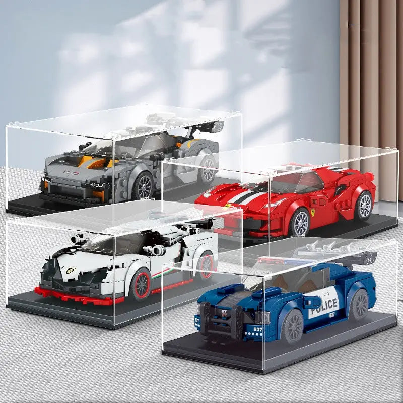 Building MOC Building Blocks Supercar Racing Models beldemo5-toys2