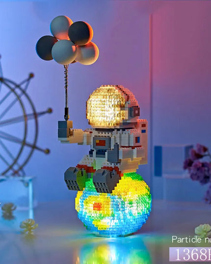 Mini Micro Rocket Building Blocks Space Moon Satellite Astronaut Diamond Bricks Constructor Toys For Children Gifts beldemo5-toys2