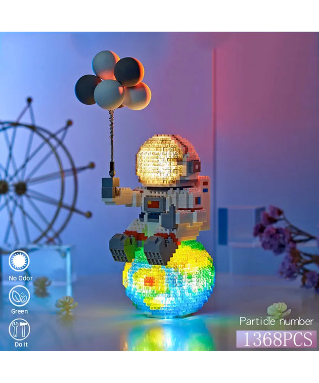 Mini Micro Rocket Building Blocks Space Moon Satellite Astronaut Diamond Bricks Constructor Toys For Children Gifts beldemo5-toys2