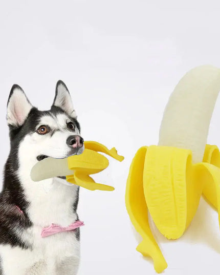 Creative Pet TPR Banana Pet Interactive Toy Supplies beldemo5-toys2