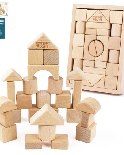 Push and build children's educational toys Bells toys