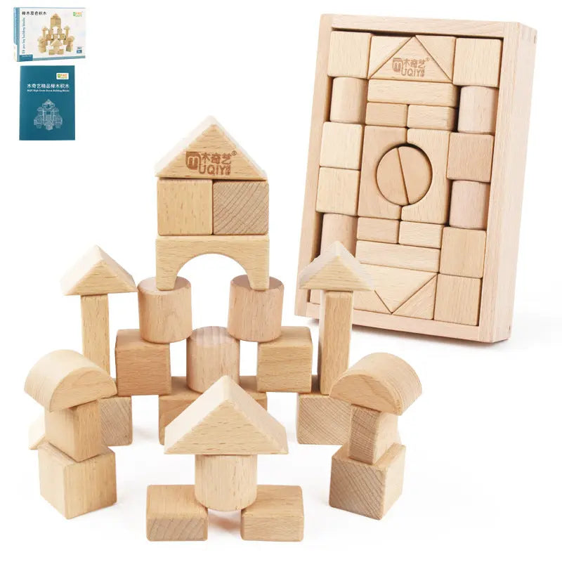 Push and build children's educational toys Bells toys