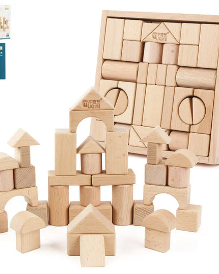 Push and build children's educational toys Bells toys