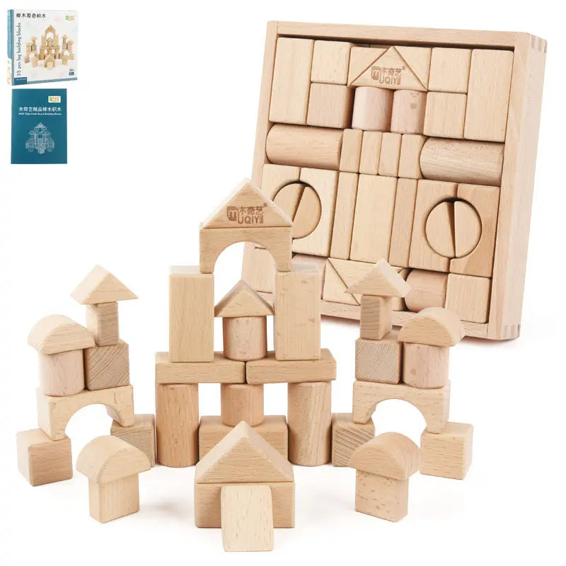 Push and build children's educational toys Bells toys