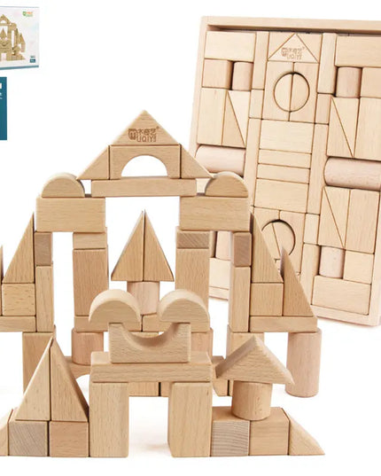 Push and build children's educational toys Bells toys