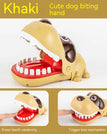 Bite Cute Dog 85107A Khaki