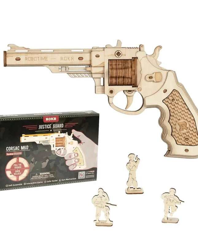 Robotime Gun Blocks Model Buliding Kit Toys Gift For Children Kids Boys Birthday Gift beldemo5-toys2
