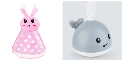 New Baby Bathroom Bath Electric Induction Whale Spray Small Toy beldemo5-toys2