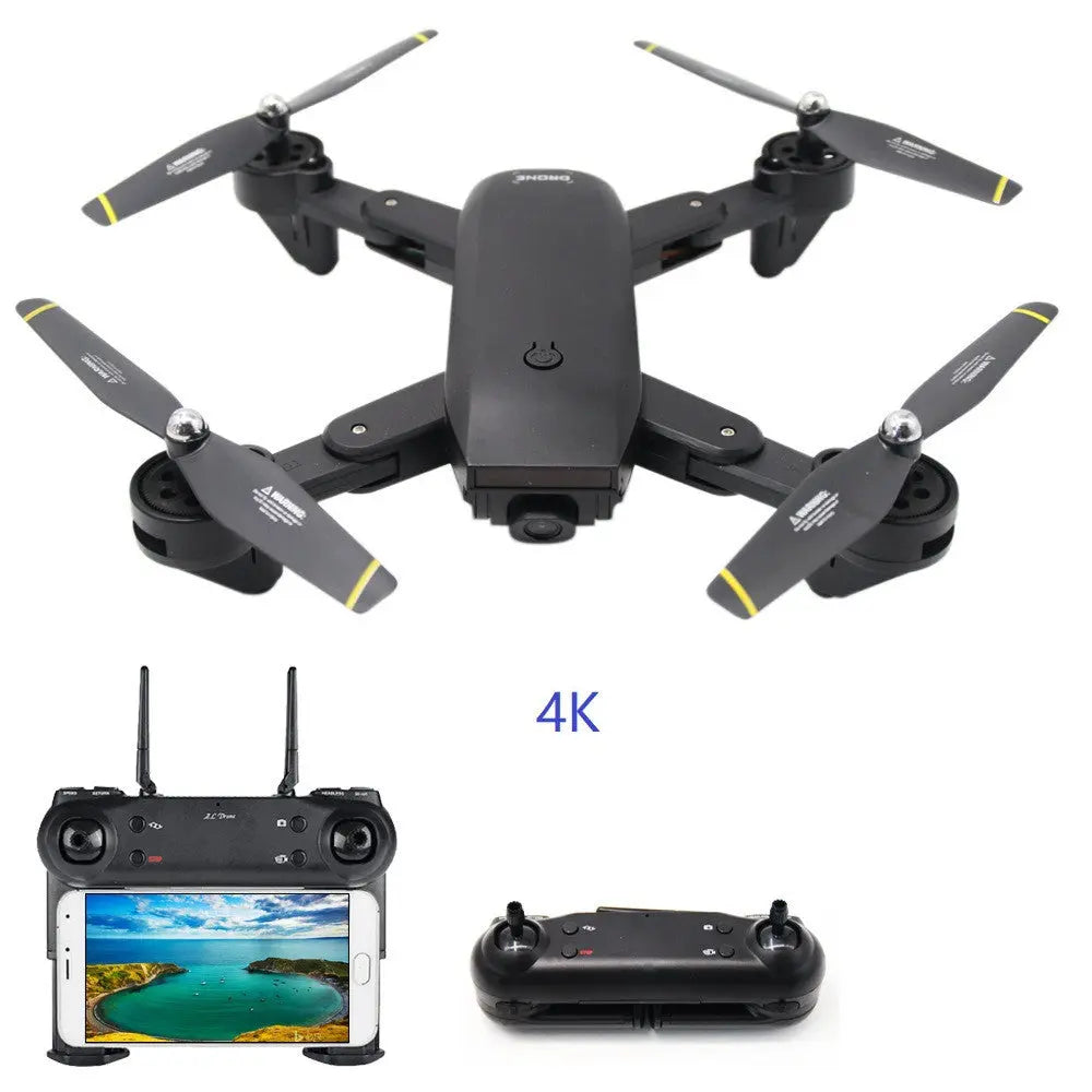 Drone Folding Dual Camera Aircraft DM107S Optical Flow Positioning 4K HD Aerial Photography Drone beldemo5-toys2